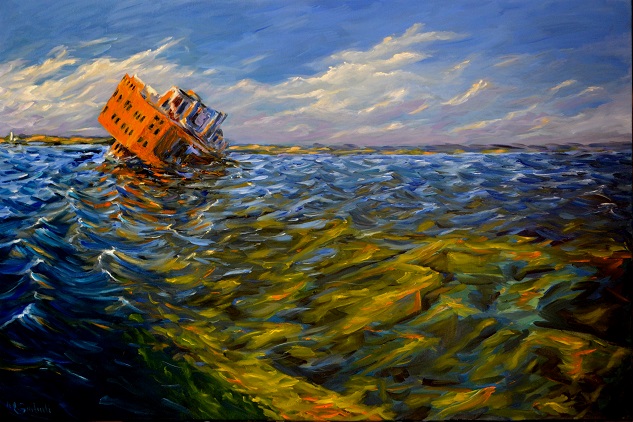 Wreck of the Nordmere 8x10 $40